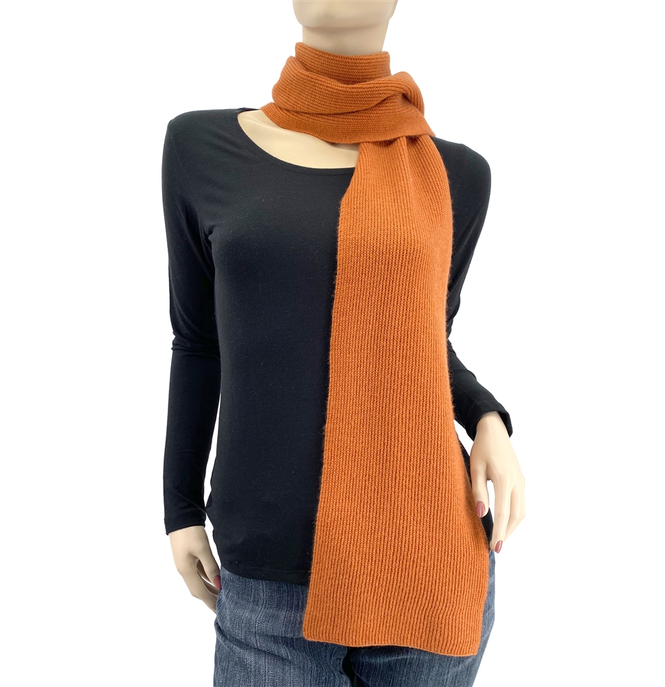 Orange deals cashmere scarf