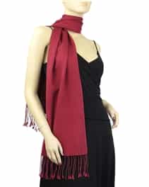 Cranberry Pashmina Scarf