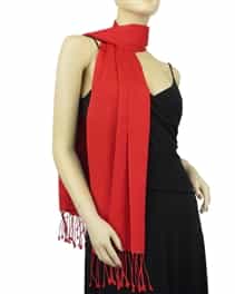 Red Pashmina Scarf