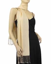 Champagne Pashmina Scarf