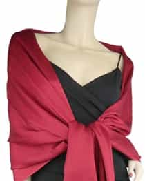 Scarlet Pashmina Shawl