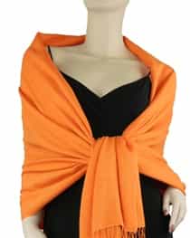 Pashmina Shawl Orange