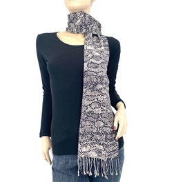 Python Animal Print Pashmina