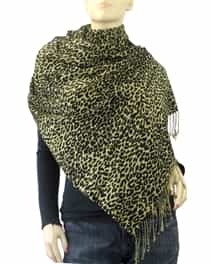 Cheetah Animal Print Pashmina