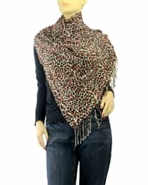 Baby Leopard Animal Print Pashmina