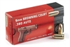 .380 Auto Ammo 50 Rounds 95 gr FMJ 380 Ammunition Geco Browning