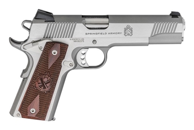 Springfield 1911 .45 Loaded Stainless Pistol