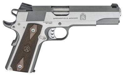 Springfield 1911 Garrison Stainless Steel Pistol .45 ACP Blued LayAway Option PX9420