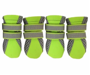 neoprene neon boots green