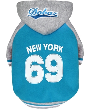 ny hoodie blue