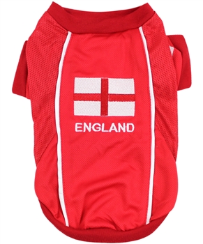 Team England Jersey dog shirt