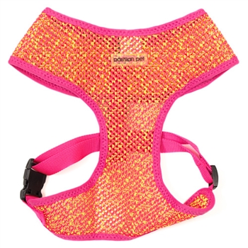 Sport Net harness Pink-Yellow