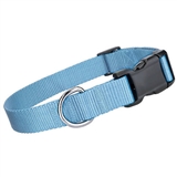 nylon collar light blue