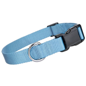 nylon collar light blue