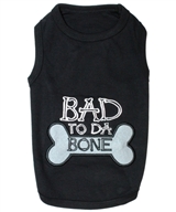 bad to da bone dog shirt