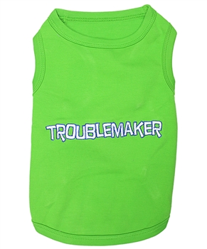 troublemaker dog shirt