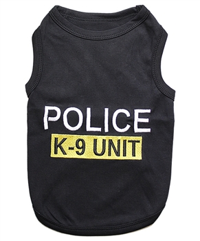 police dog shirt