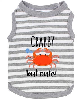 Crab Tee dog shirt