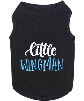 Little Wingman dog shirt