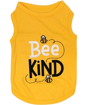 Bee Kind dog shirt