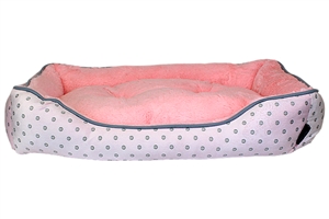 pastel bed pink