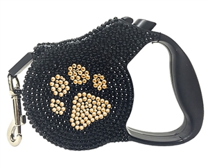 retractable leash  silver paw