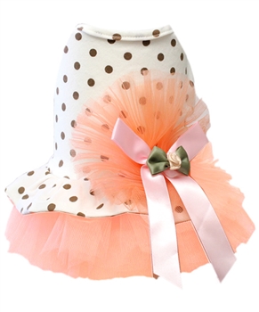 salmon tutu dress