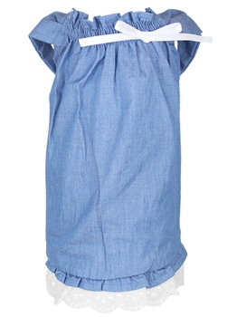 tunic country dress denim