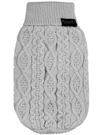 Cable Knit Sweater Cloud Gray