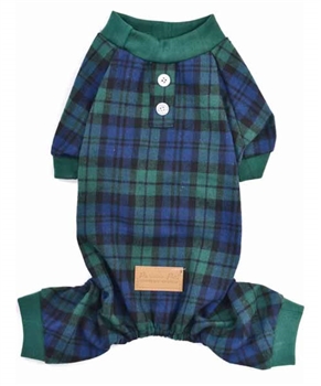 Scottish Pajama Green Plaid