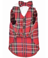 Tartan Tuxedo White/Red