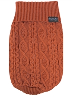 Cable Knit Sweater Terracotta