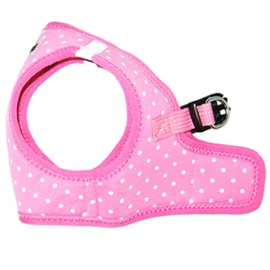 step-in harness pink