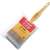 Wooster Q3108-1-1/2 Paint Brush, 1-1/2 in W, 2-3/16 in L Bristle, Nylon/Polyester Bristle, Beaver Tail Handle