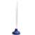 ProSource TP6063L Toilet Plunger, 21-1/4 In OAL, 6 in Cup, Long Handle