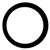 Omnifilter OK25-DC6-S18 Filter Housing O-Ring, Rubber, Black, For: U25 Omni Whole House Water Filters