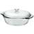 CASSEROLE COVERED CLEAR 2QT - Case of 3