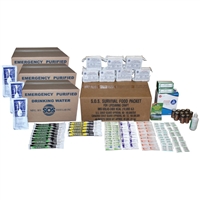 50 Person Office Survival REFILL Kit contains all the necessary items you'll need during a disaster.