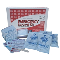 Emergency Survival Kit BOXED is filled with all the supplies you'll need to be prepared in the case of an emergency.