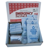 Emergency Survival Kit BOXED filled with all the supplies you'll need for an emergency.