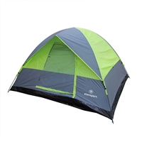 This dome tent can sleep 4 people comfortably and is great for those camping trips you have planned.