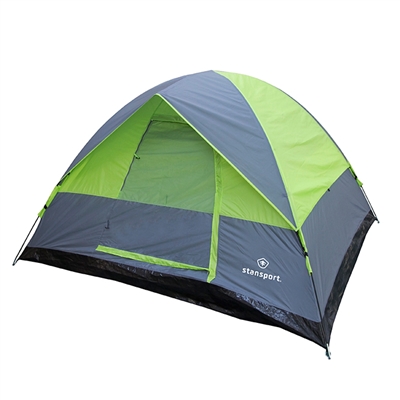 6 Person Dome Tent can be put up easily and taken down easily. Great for camping or for an emergency situation.