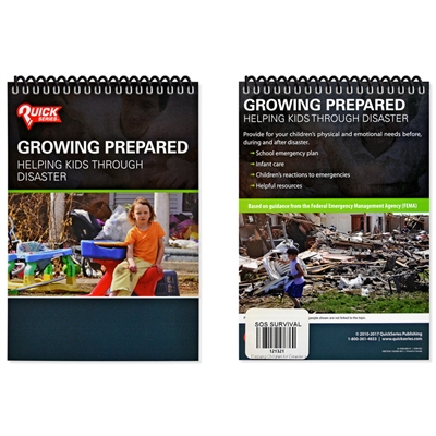 Growing Prepared: Helping Kids Through Disaster pocket guide