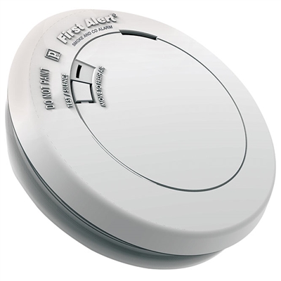 Combo Photoelectric Smoke and Carbon Monoxide Alarm with 10-Year Battery will help you and your family detect smoke or carbon monoxide