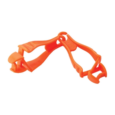 Squids 3400 Glove Clip Holder - Dual Clips - Orange