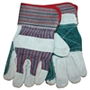 Double Leather Palm Gloves Large 12-Pack