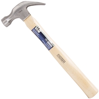 Curved Claw Hammer with Wood Handle - 16 oz