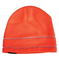 Knit Beanie Hi Visibility Orange