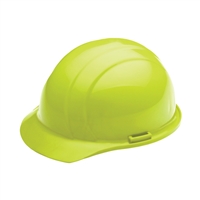 Hard Hat 4 Point Suspension Hi Visability Lime