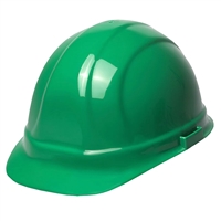 Hard Hat 6-Point Suspension with Ratchet Green
